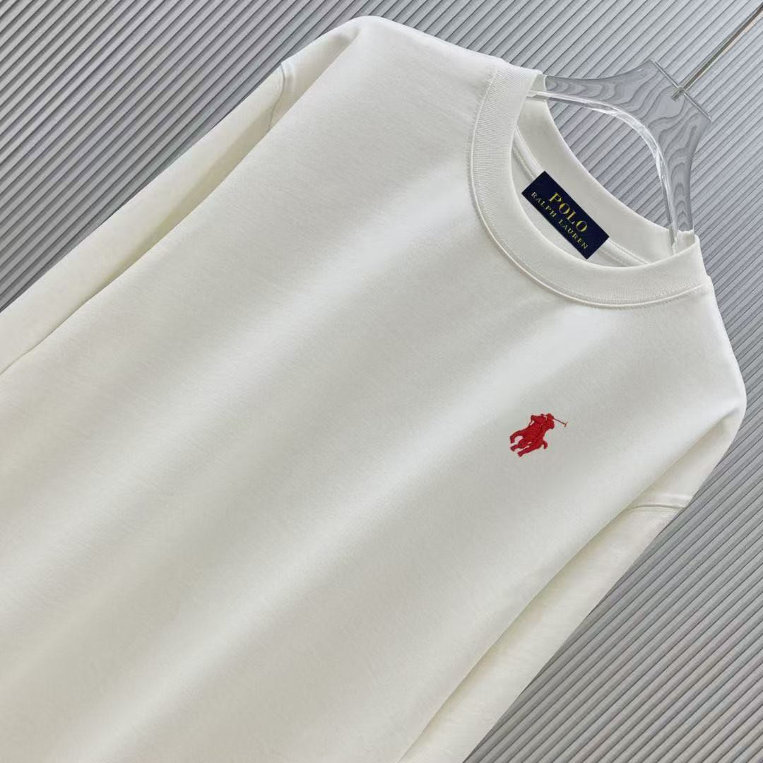 <p>Ralph Lauren 长袖卫衣T恤(白)</p>