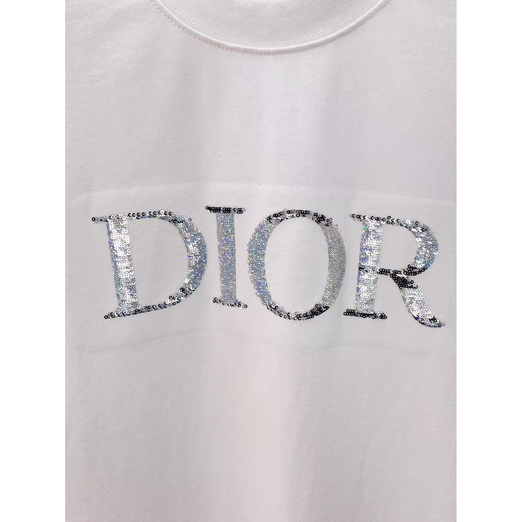 <p>DIOR 专柜新款短袖T恤(白)</p>