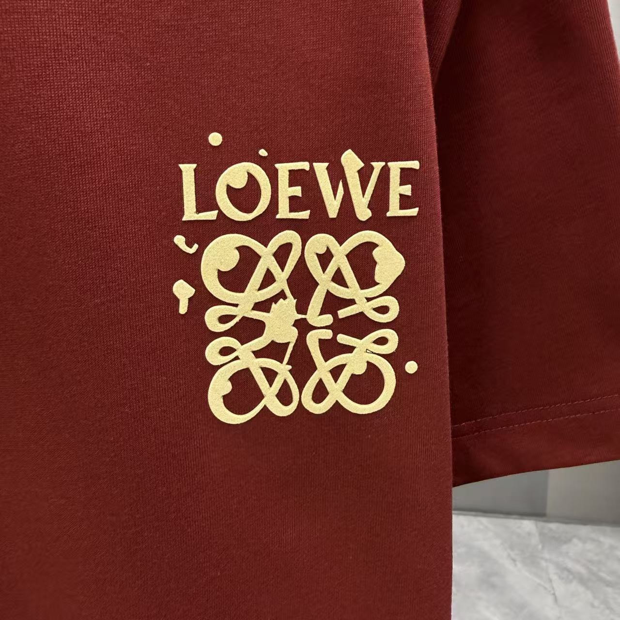 <p>Loewe 短袖T恤(紅)</p>