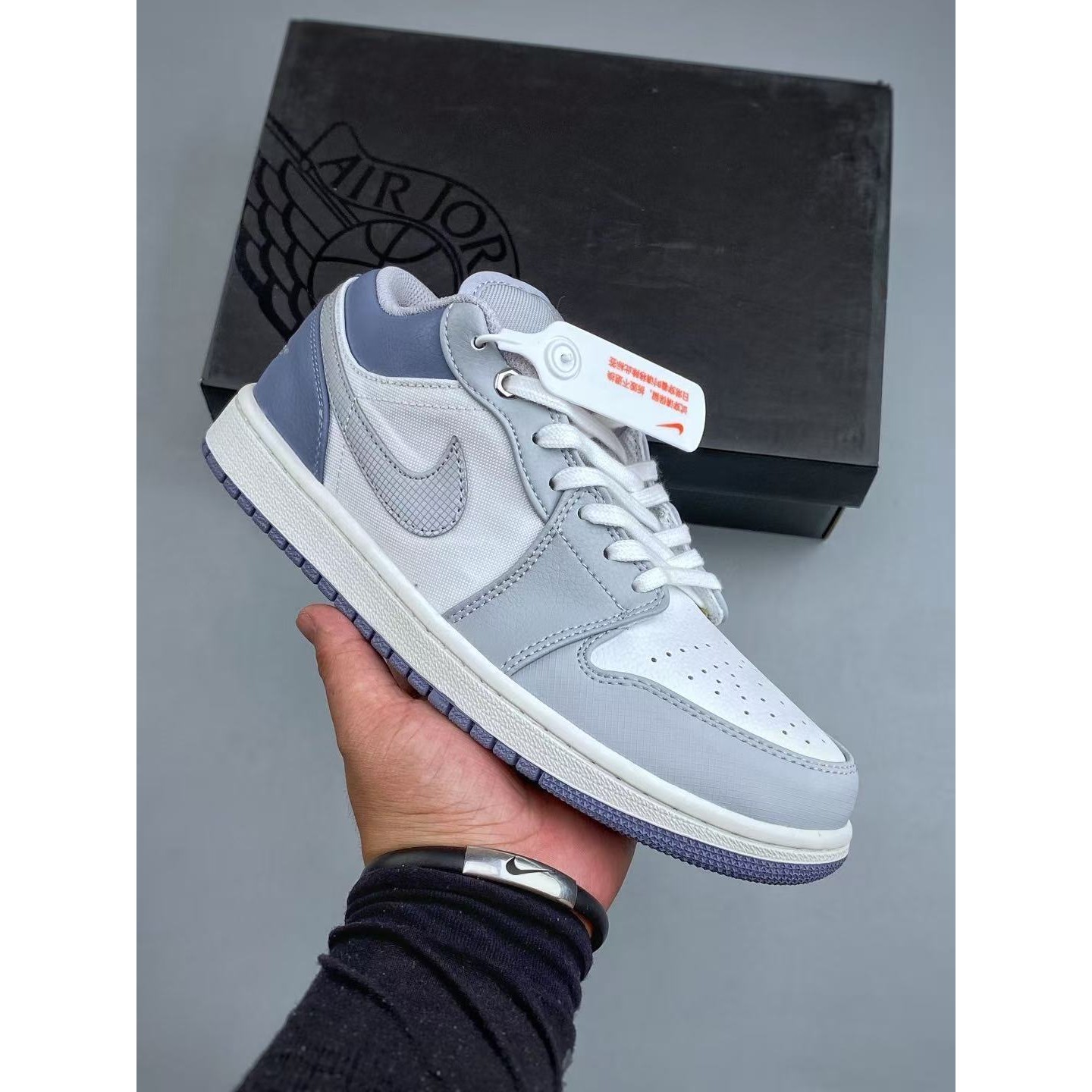 <p>NIke Air Jordan 1 Low (白灰蓝)</p>