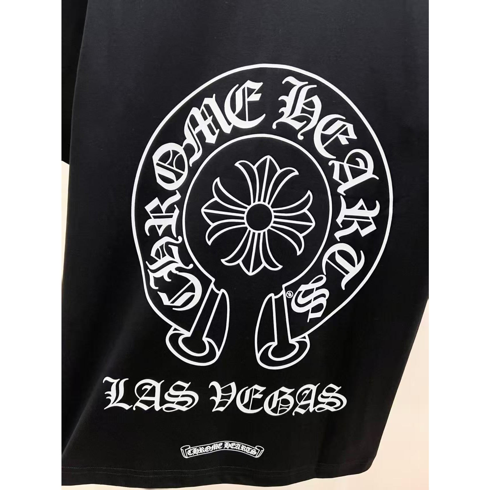 <p>CHROME HEARTS 短袖圆领T恤(黑)</p>