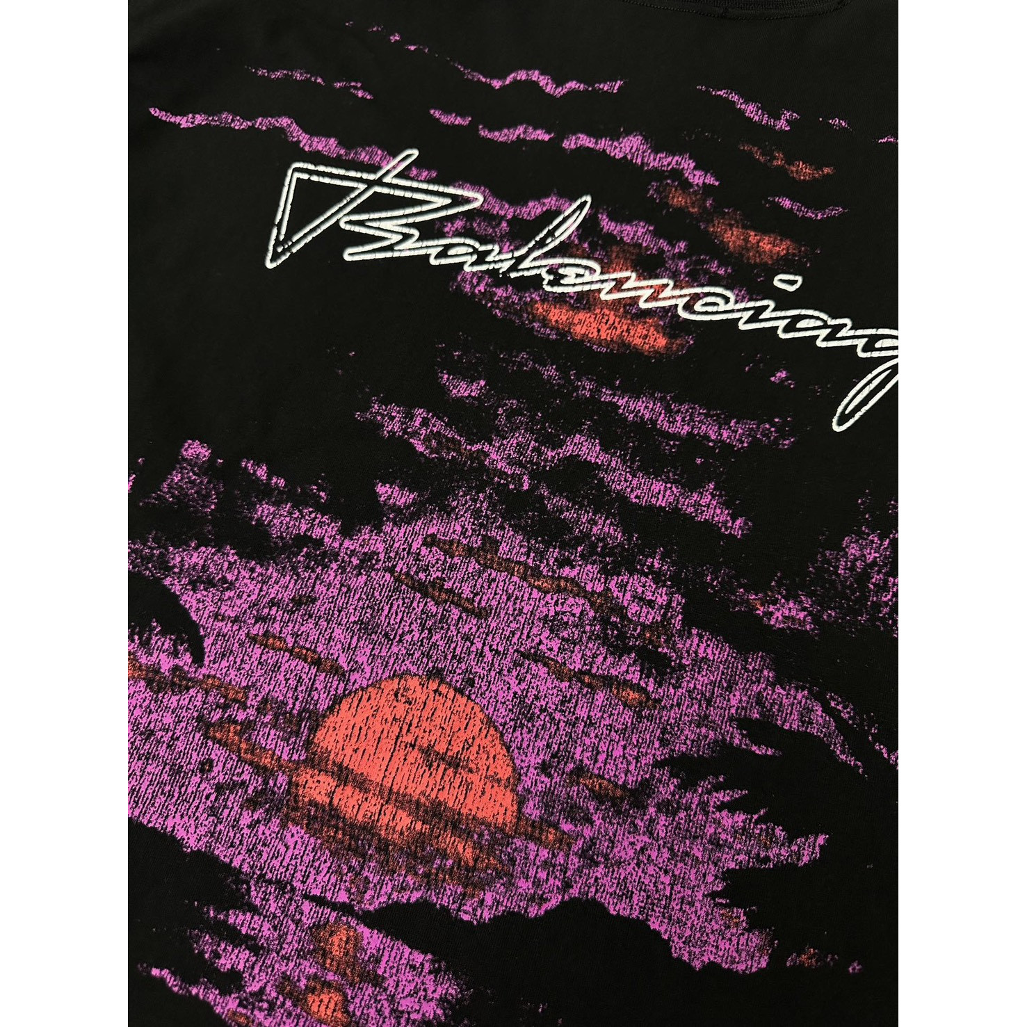 <p>Balenciaga 夕阳西下印花短袖T恤</p>