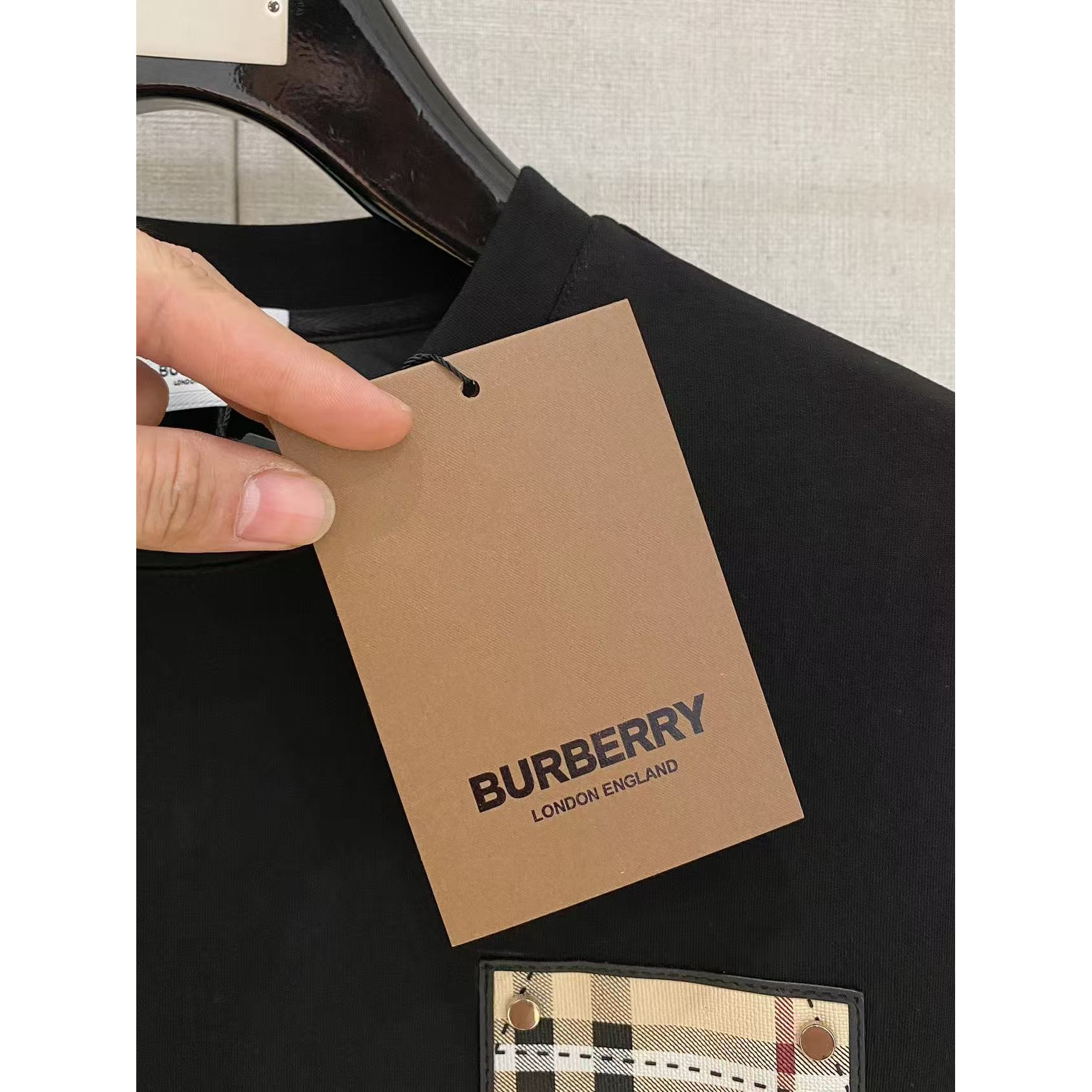 <p>BURBERRY 太空棉卫衣(黑)</p>