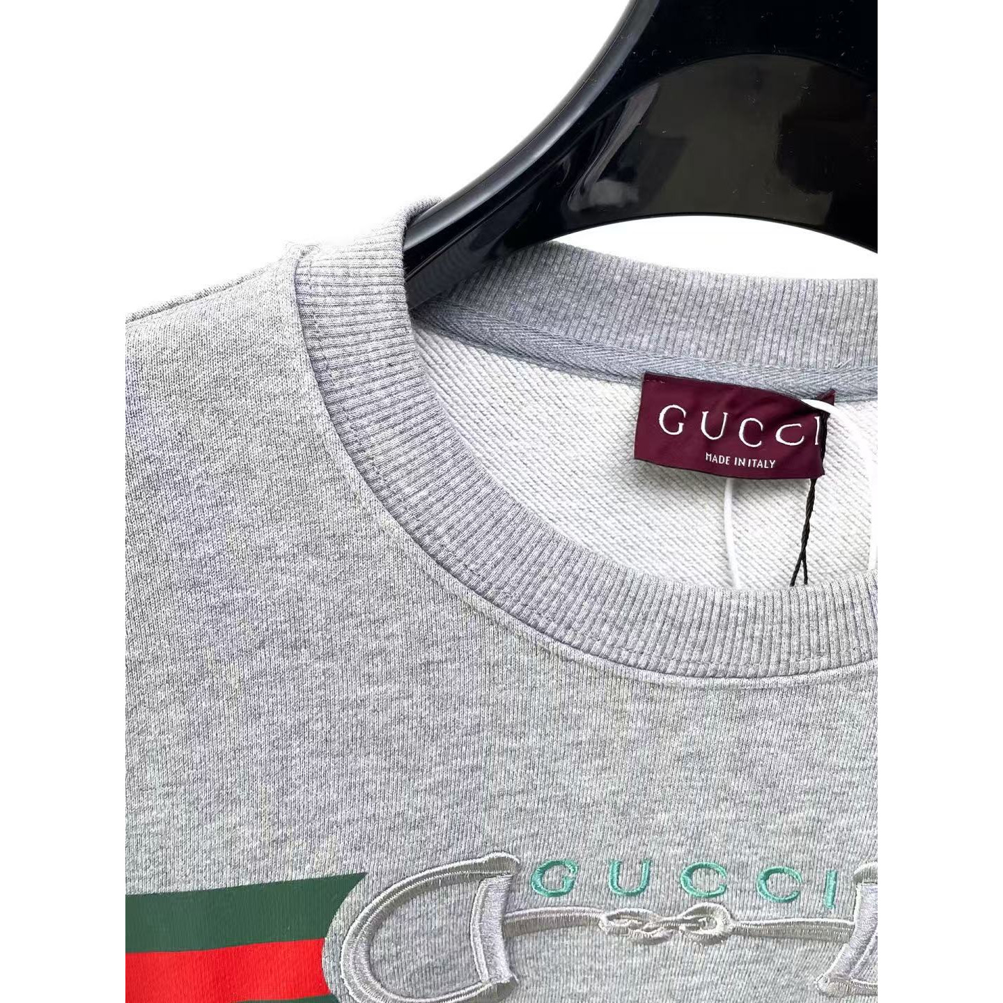 <p>GUCCI 圆领卫衣(灰)</p>