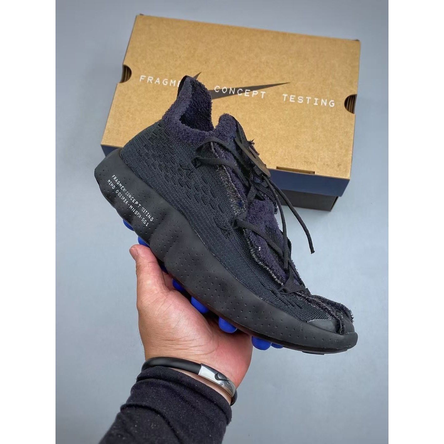<p>Nike x Fragment Mind 002 足底按摩鞋(黑)</p>