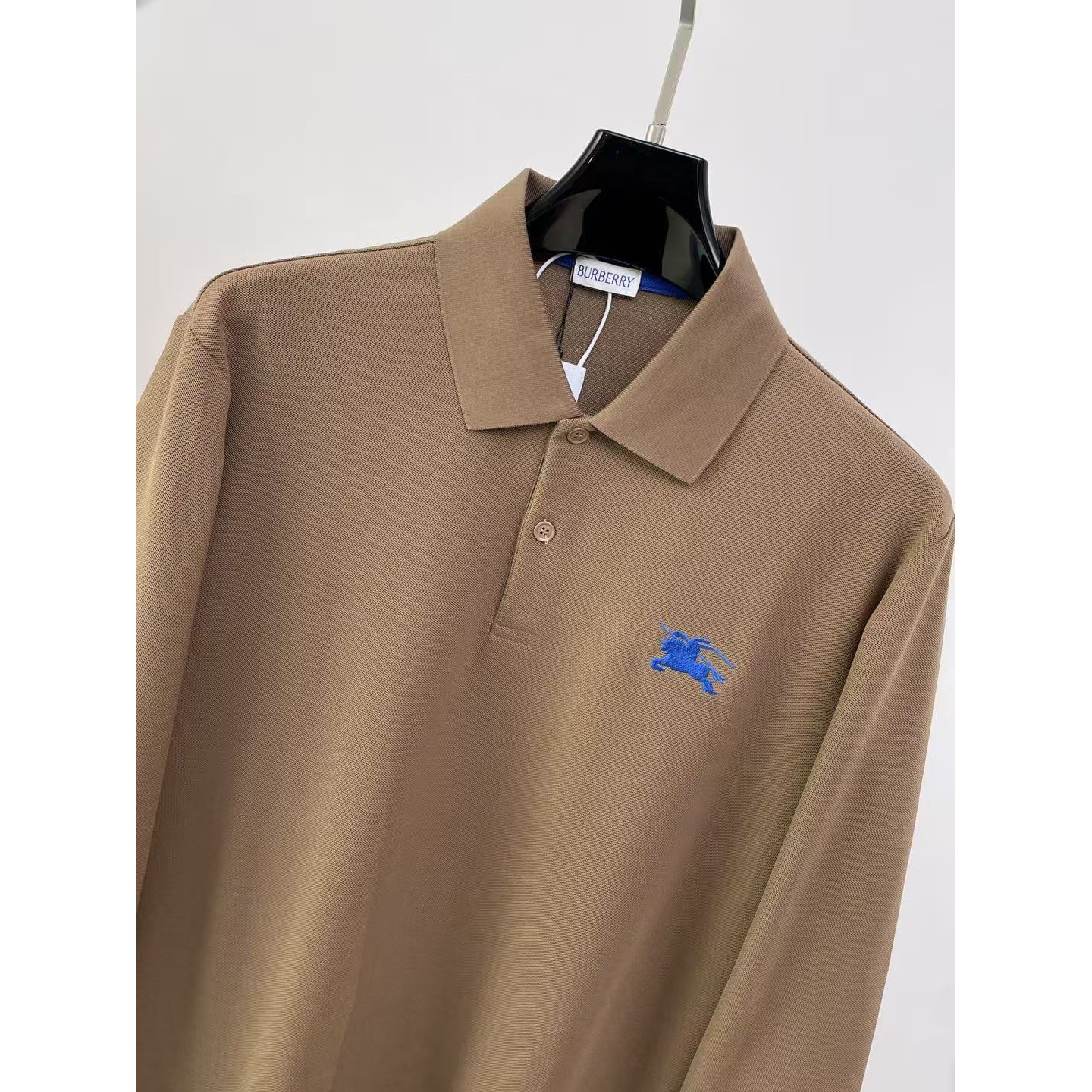 <p>BURBERRY 长袖Polo衫(棕)</p>