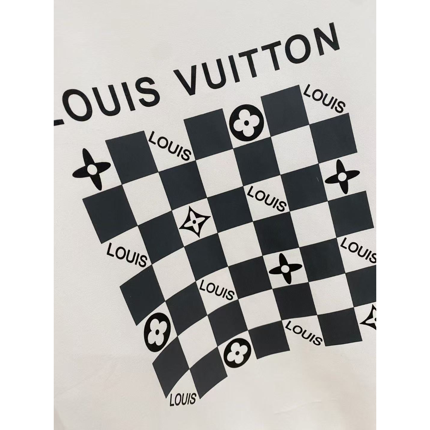 <p>LV 太空棉卫衣(白)</p>