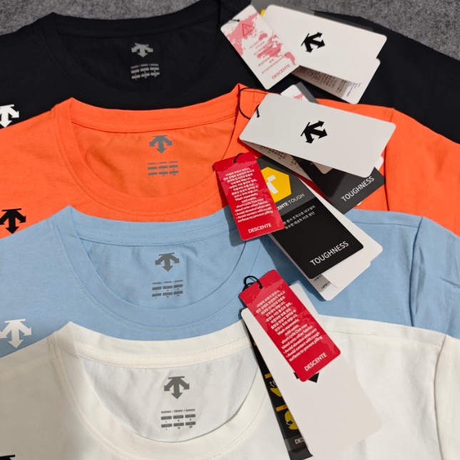 <p>DESCENTE 韓版經典小logo短袖T恤</p>
