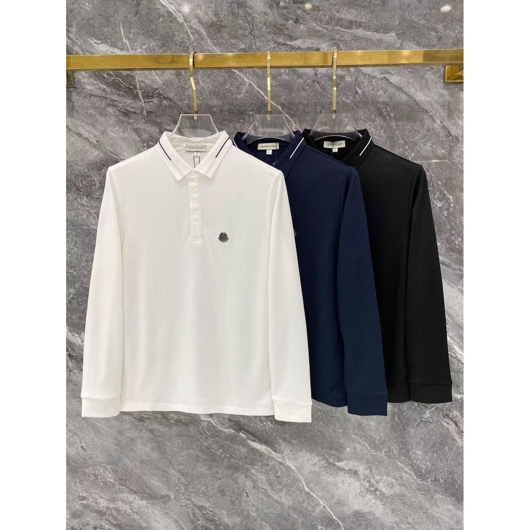 <p>MONCLER 秋冬长袖Polo(783014)</p>
