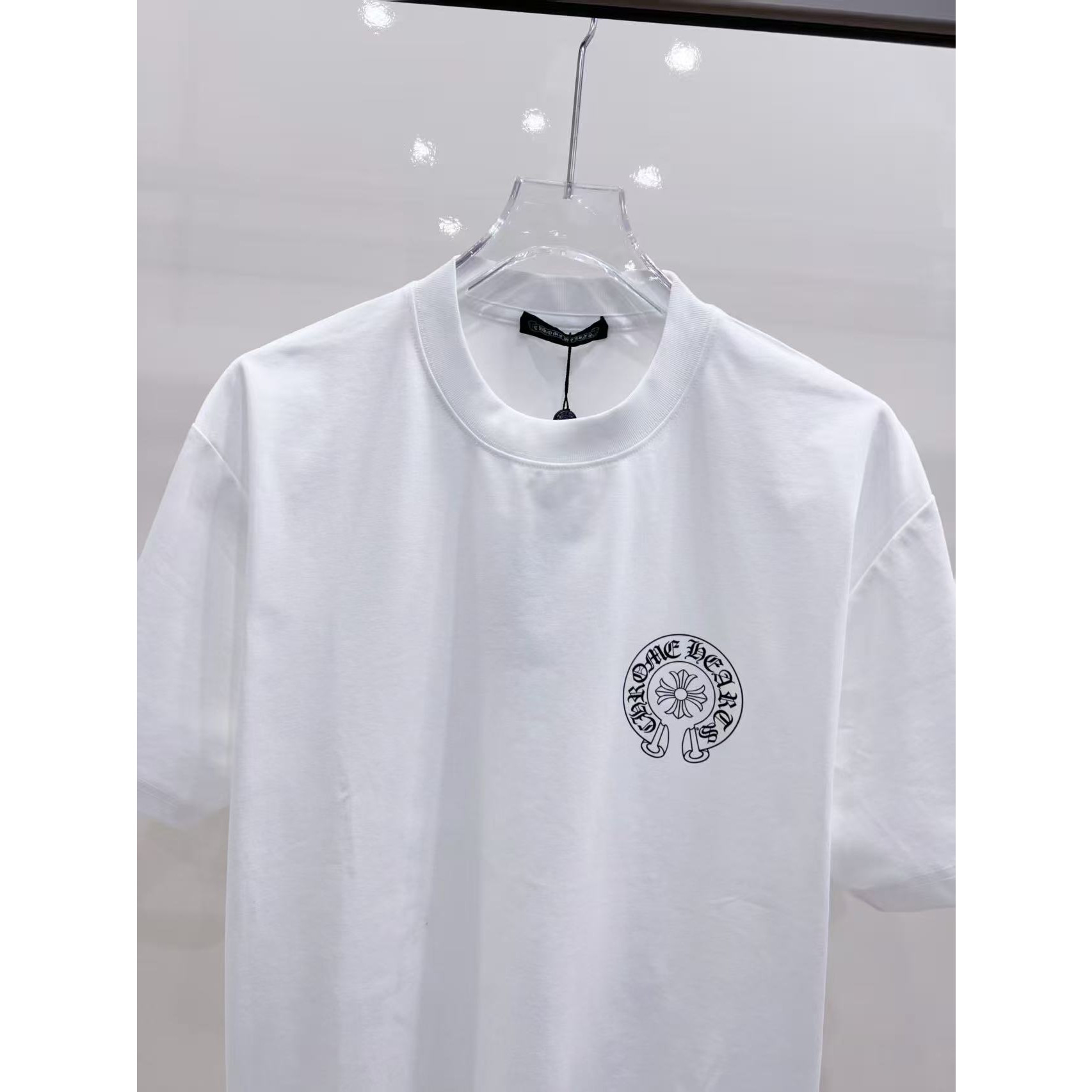 <p>CHROME HEARTS 短袖圆领T恤(白)</p>