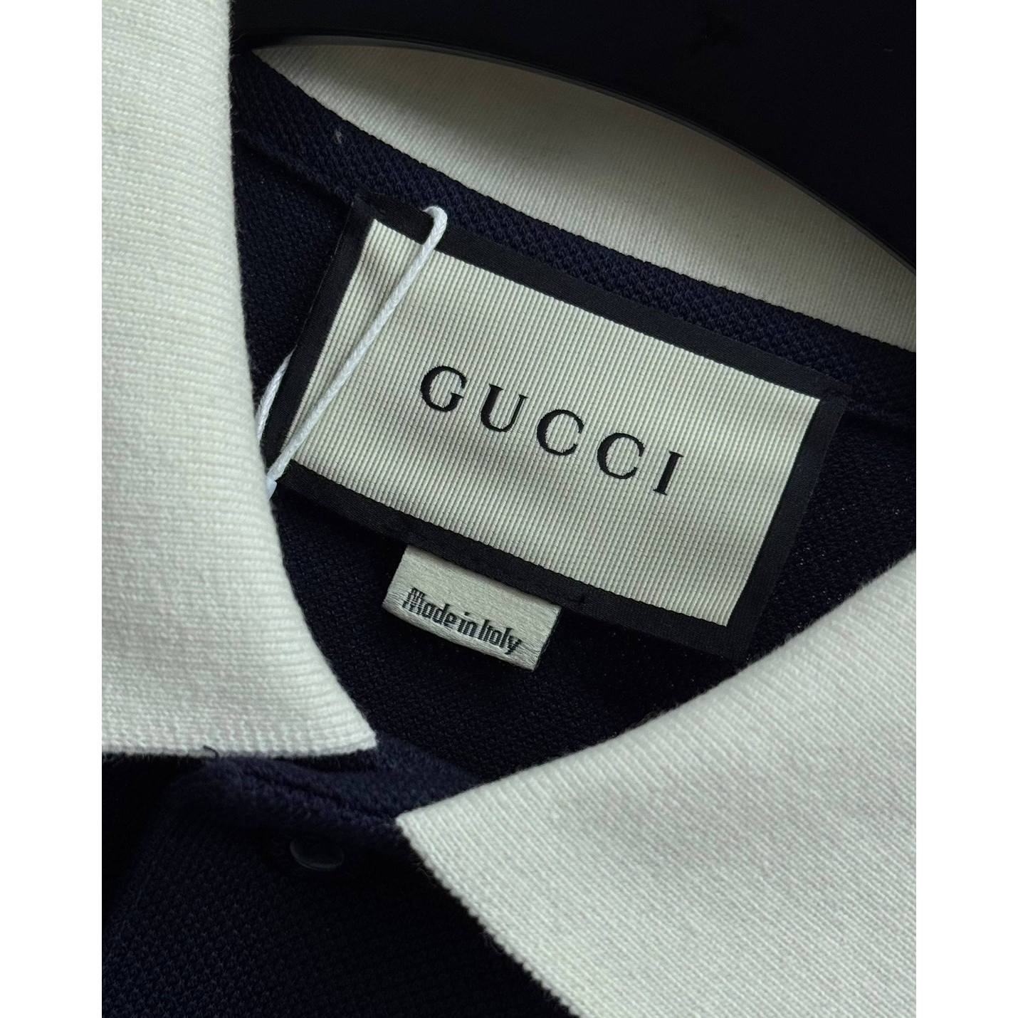 <p>GUCCI 短袖翻领polo衫(藏青)</p>