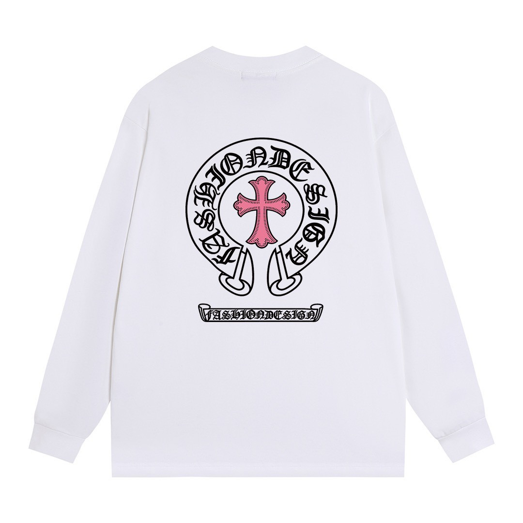 <p>CHROME HEARTS 长袖T恤(白)</p>
