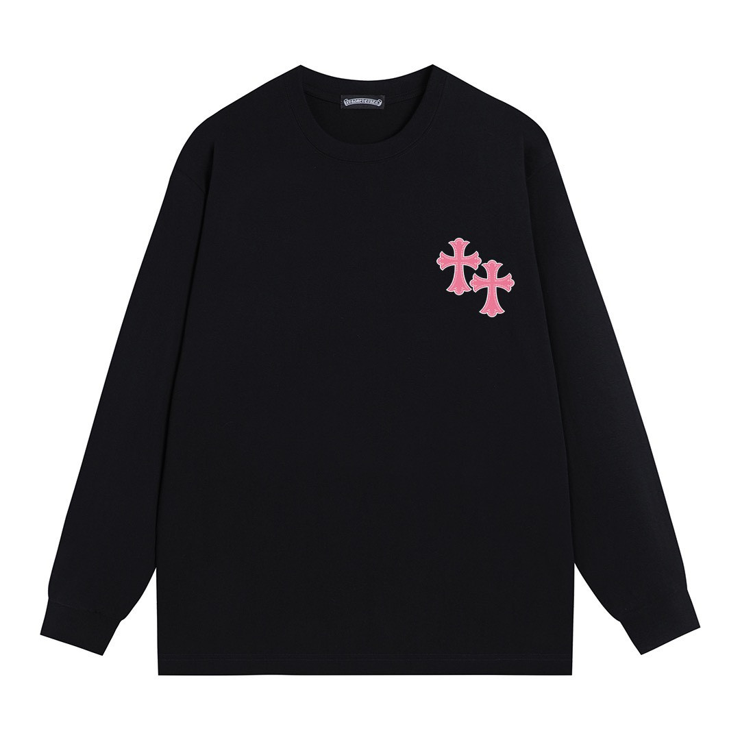 <p>CHROME HEARTS 长袖T恤(黑)</p>