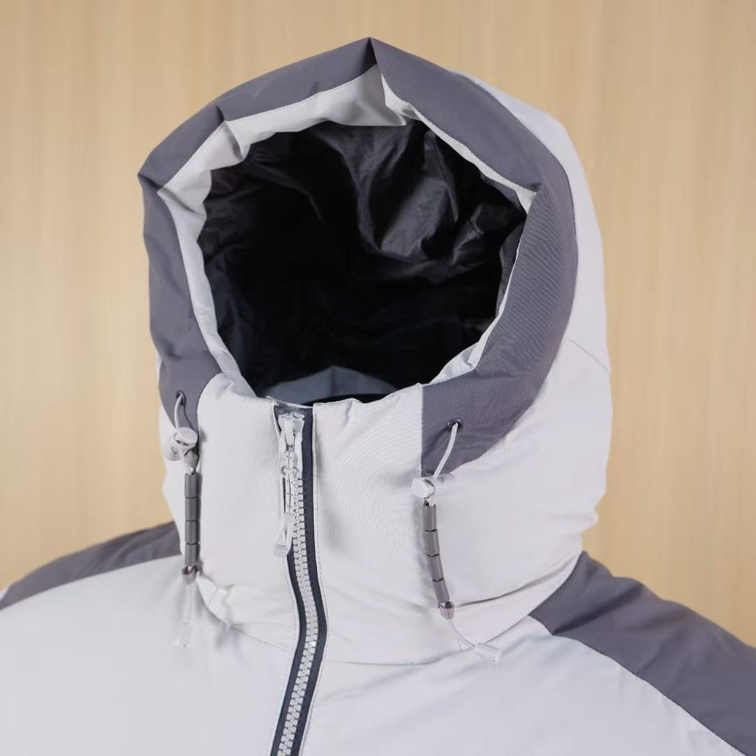 <p>KAILAS 达古冬季户外抗寒加厚登山防风服(灰)</p>
