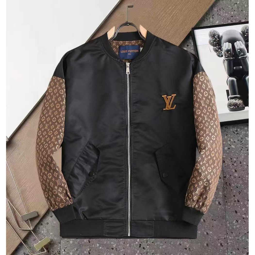 <p>LV 男士夹克外套(黑)</p>