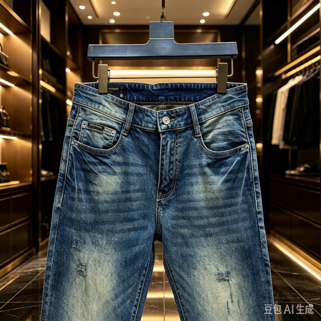 <p>D&amp;G&nbsp;欧洲专柜新款修身小直筒牛仔裤</p>