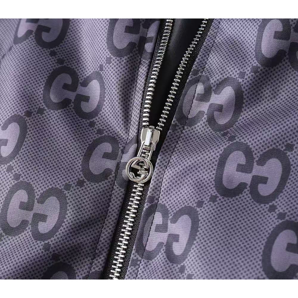<p>GUCCI 男士夹克外套(深紫)</p>