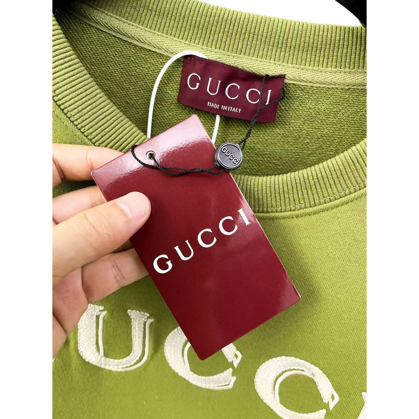 <p>GUCCI 圆领卫衣(綠)</p>