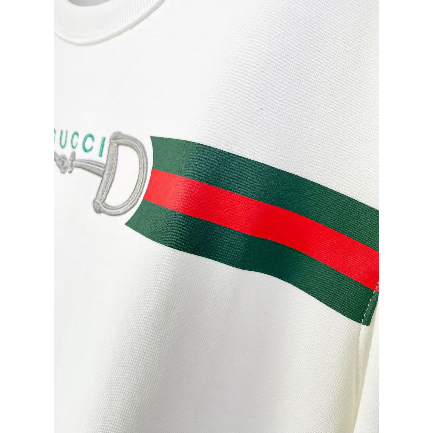 <p>GUCCI 圆领卫衣(白)</p>