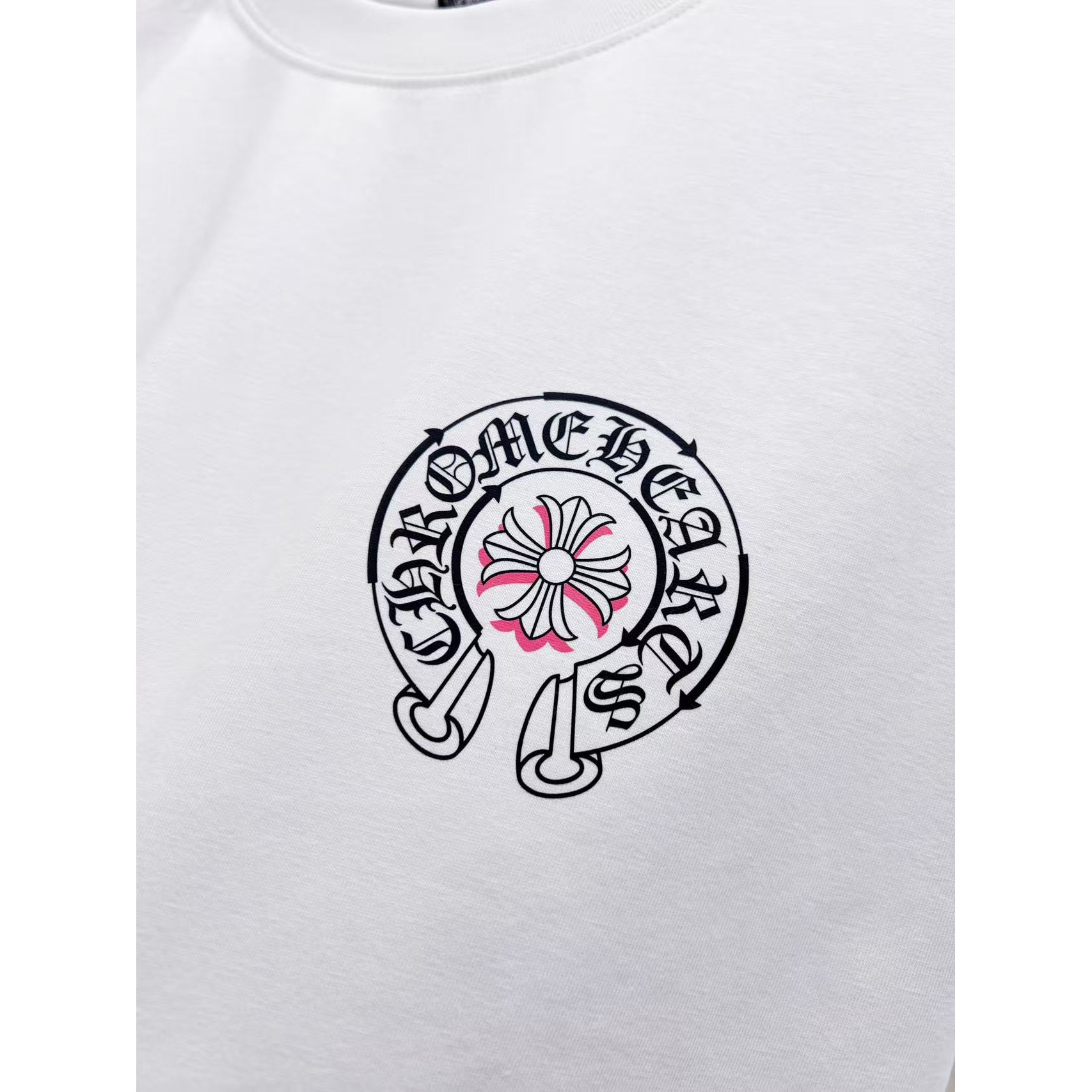 <p>CHROME HEARTS 短袖圆领T恤(白)</p>