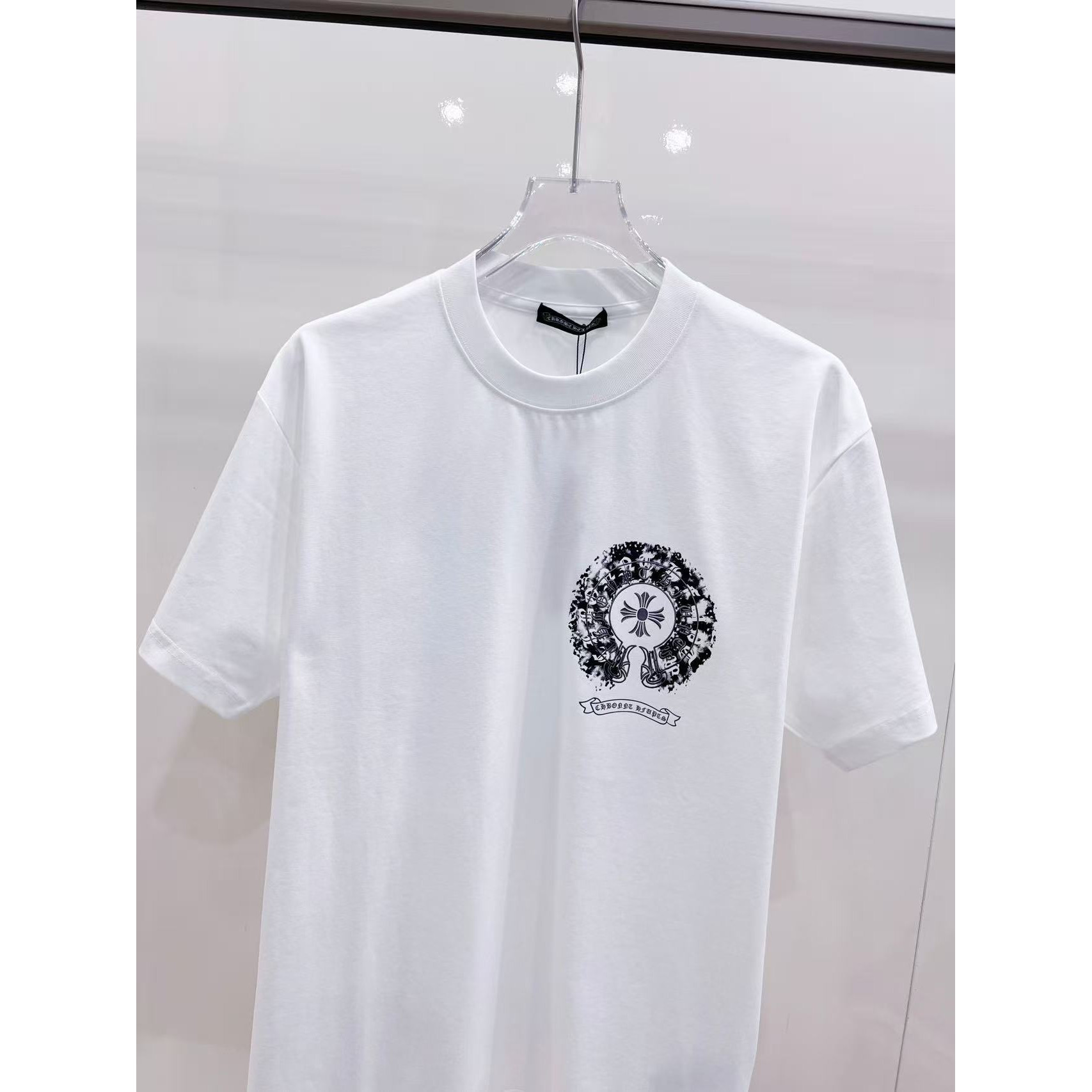 <p>CHROME HEARTS 短袖圆领T恤(白)</p>
