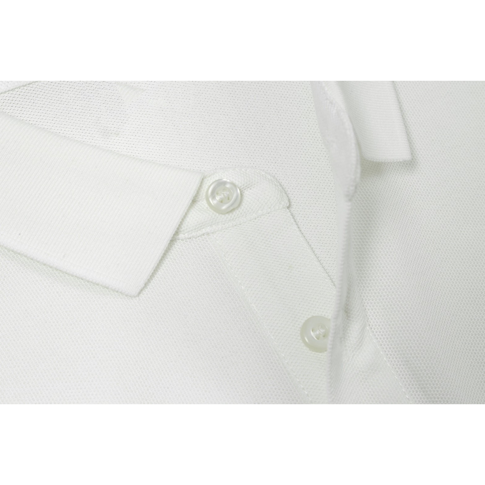 <p>Arc'teryx 高端珠地棉休闲长袖POLO衫(白)</p>