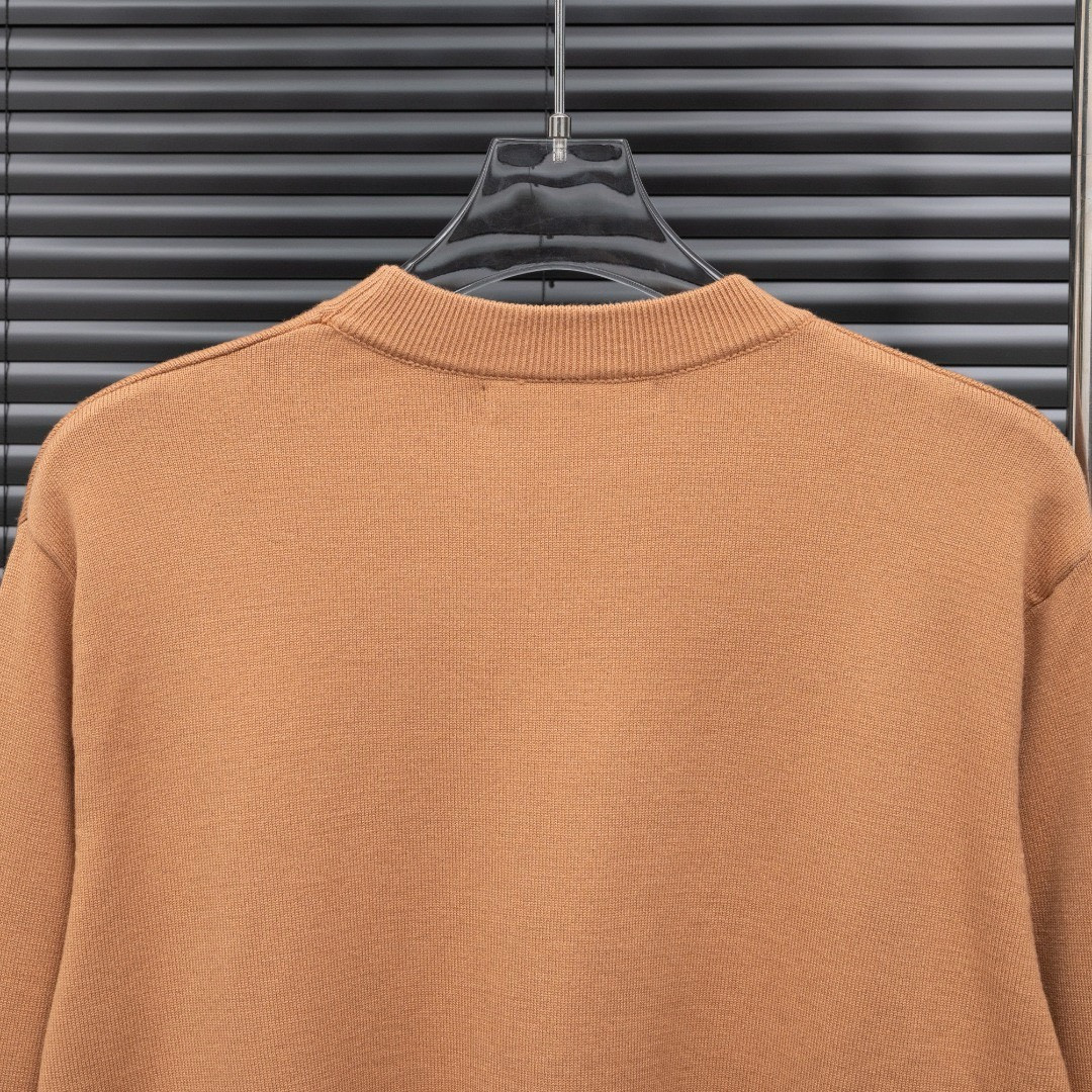 <p>Givenchy&nbsp;字母LOGO长袖毛衣(橘)</p>
