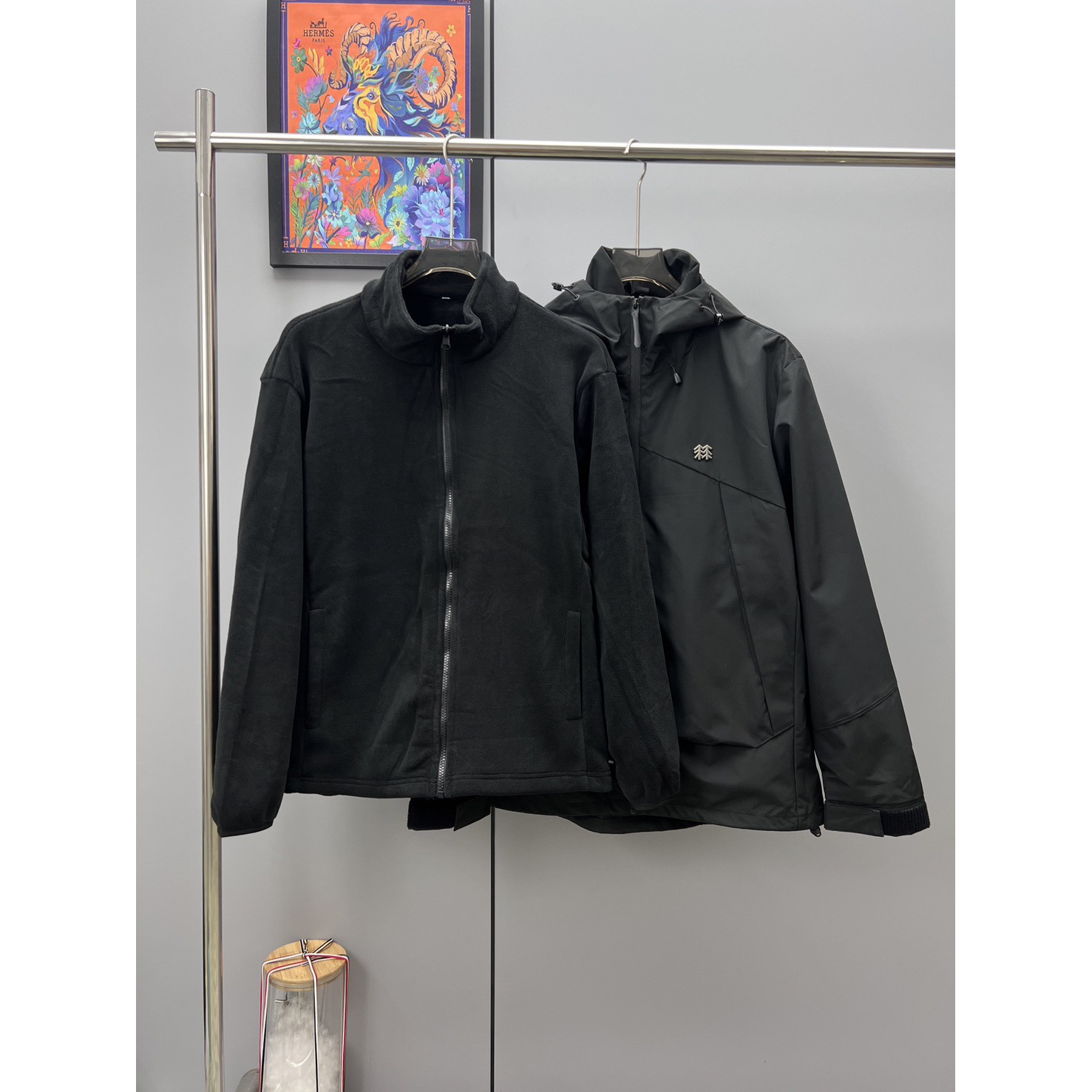 <p>KOLON SPORT KR系列冲锋衣外套(黑)</p>