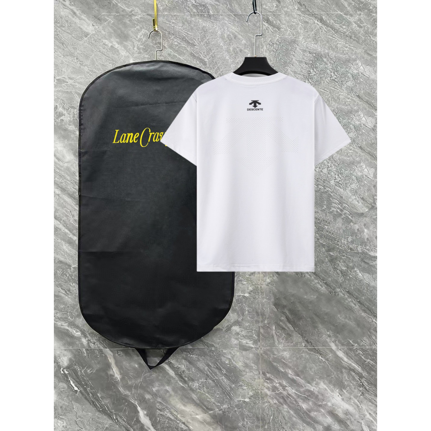 <p>DESCENTE 速干机能短袖T恤(白)</p>