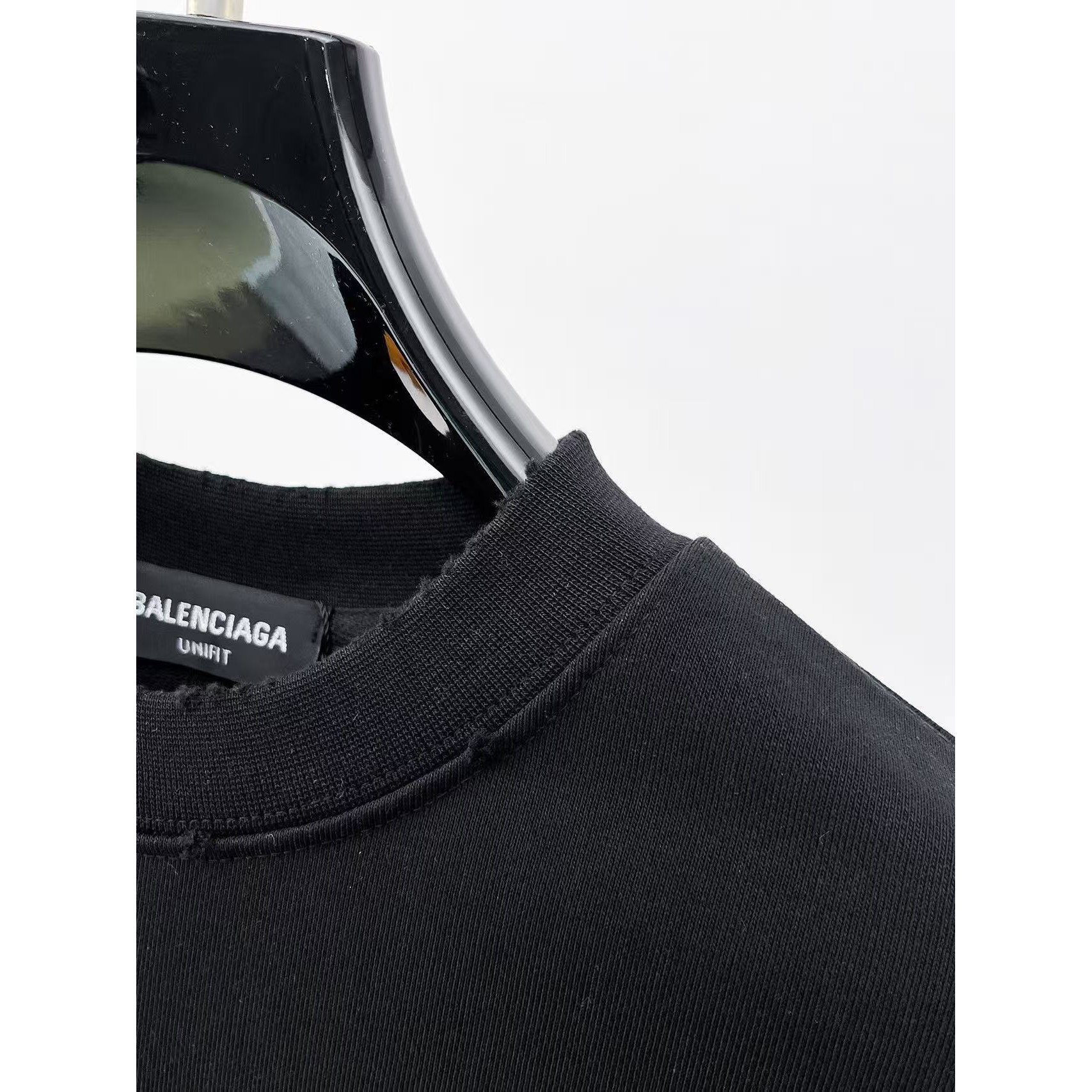 <p>Balenciaga 圓領長袖T恤(黑)</p>