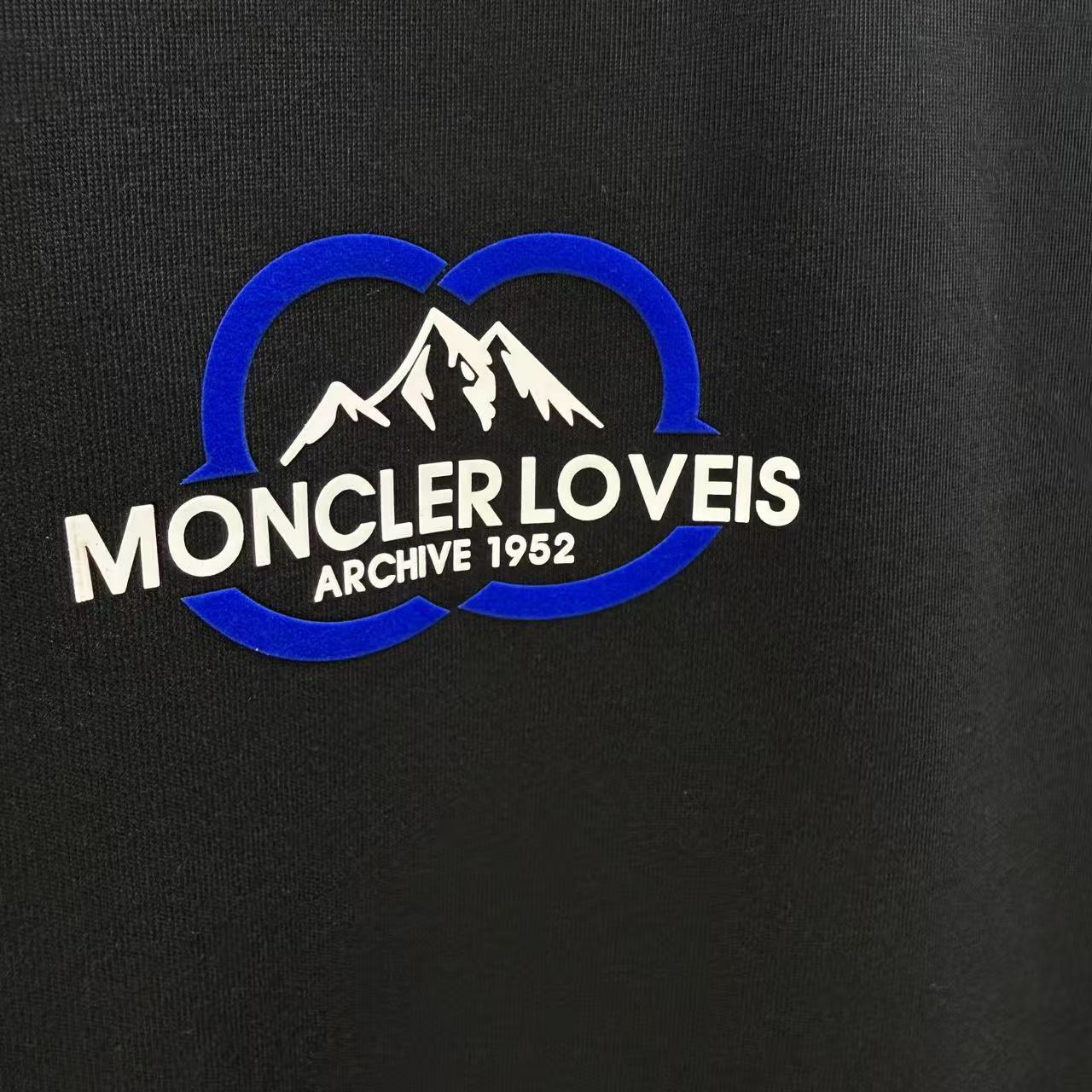 <p>Moncler 短袖T恤(黑)</p>