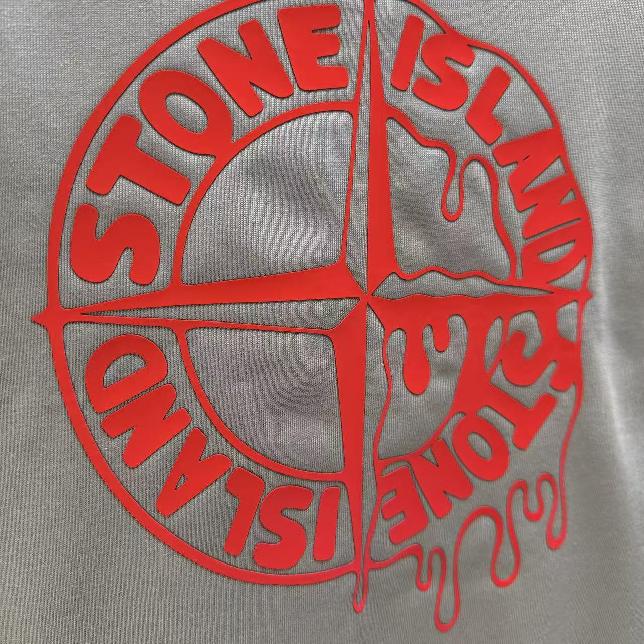 <p>Stone Island 短袖T恤(棕色紅標)</p>