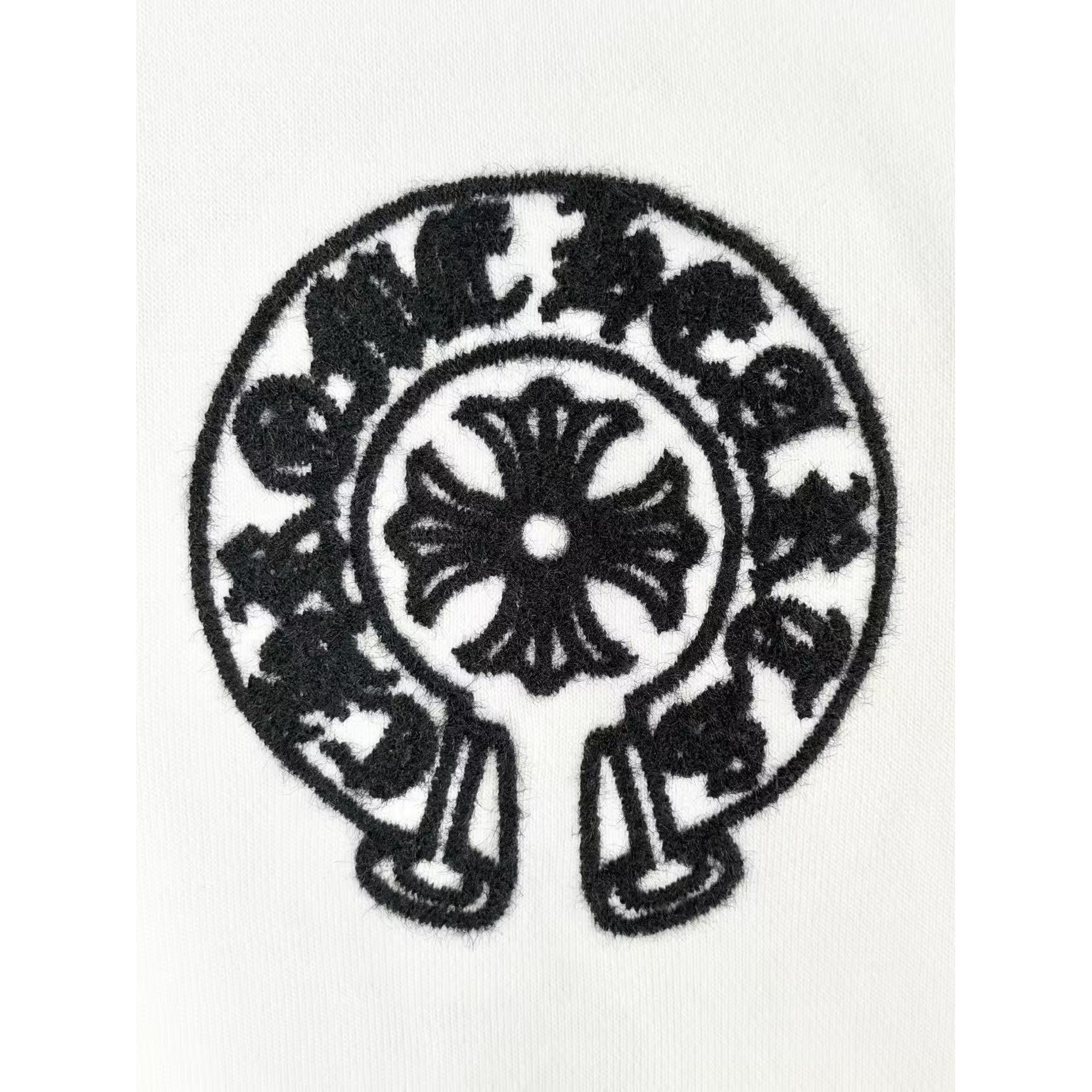 <p>CHROME HEARTS&nbsp;圆领卫衣(白)</p>