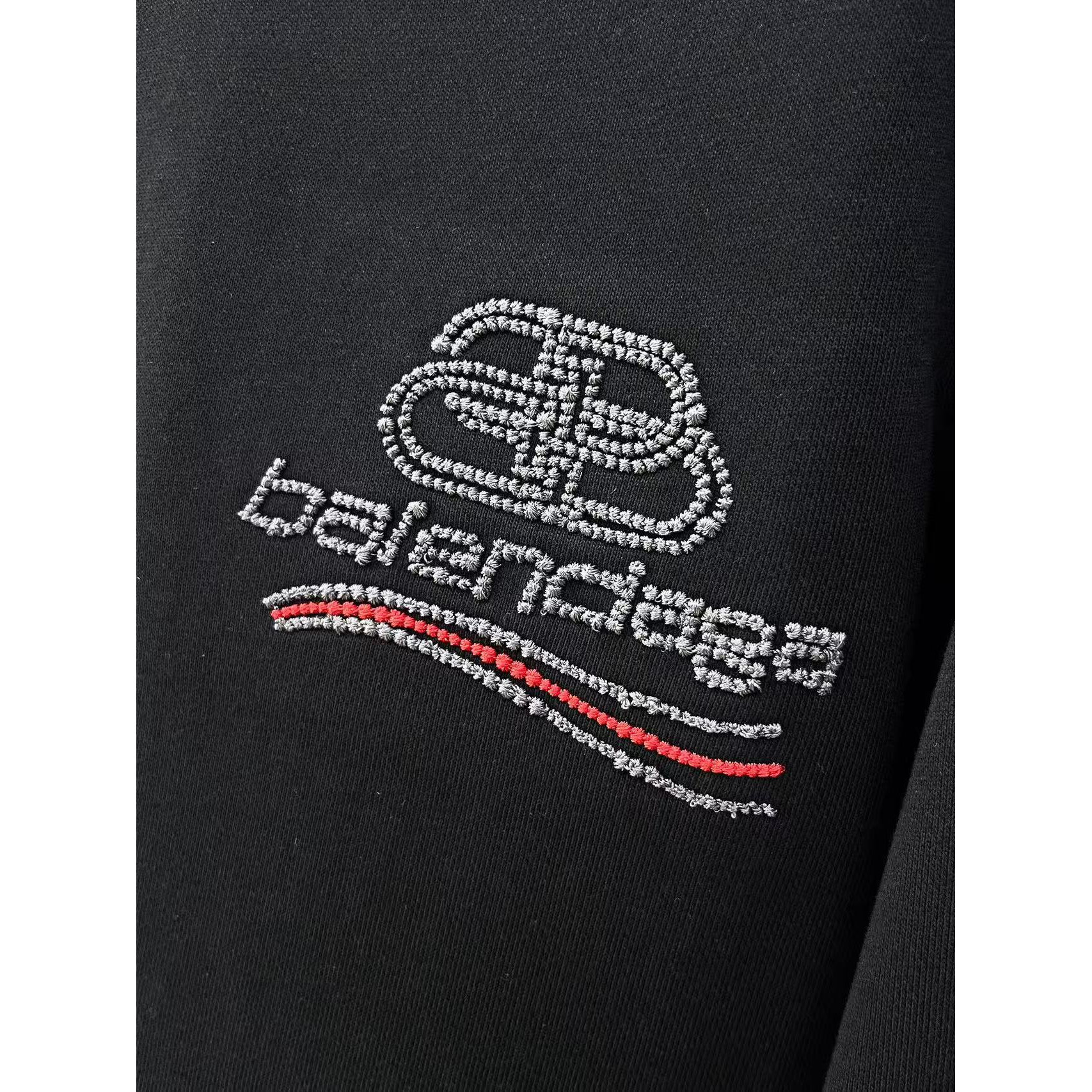 <p>Balenciaga 圓領長袖T恤(黑)</p>