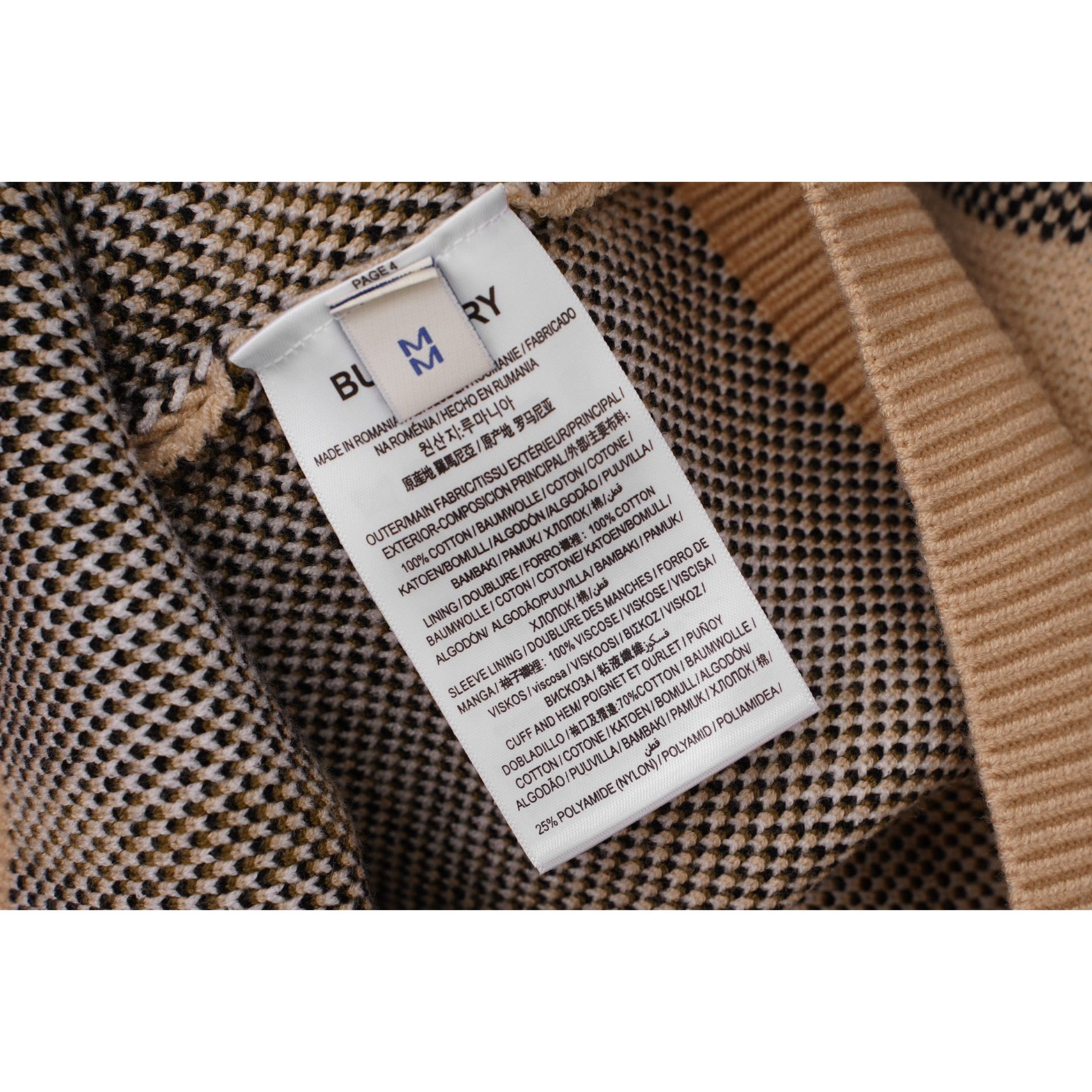 <p>Burberry 圆领针织羊毛衫(X24)</p>