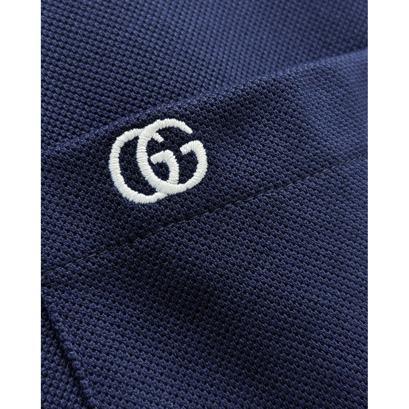 <p>GUCCI 短袖翻领polo衫(藏青)</p>