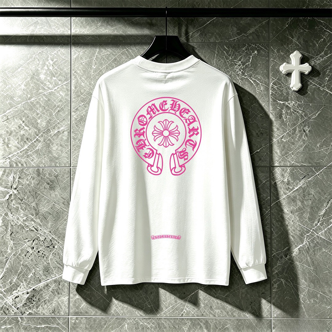 <p>CHROME HEARTS 长袖T恤(白)</p>