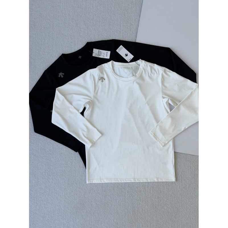 <p>DESCENTE&nbsp; ESSENTIAL系列 男女同款吸濕速乾長袖T恤</p>