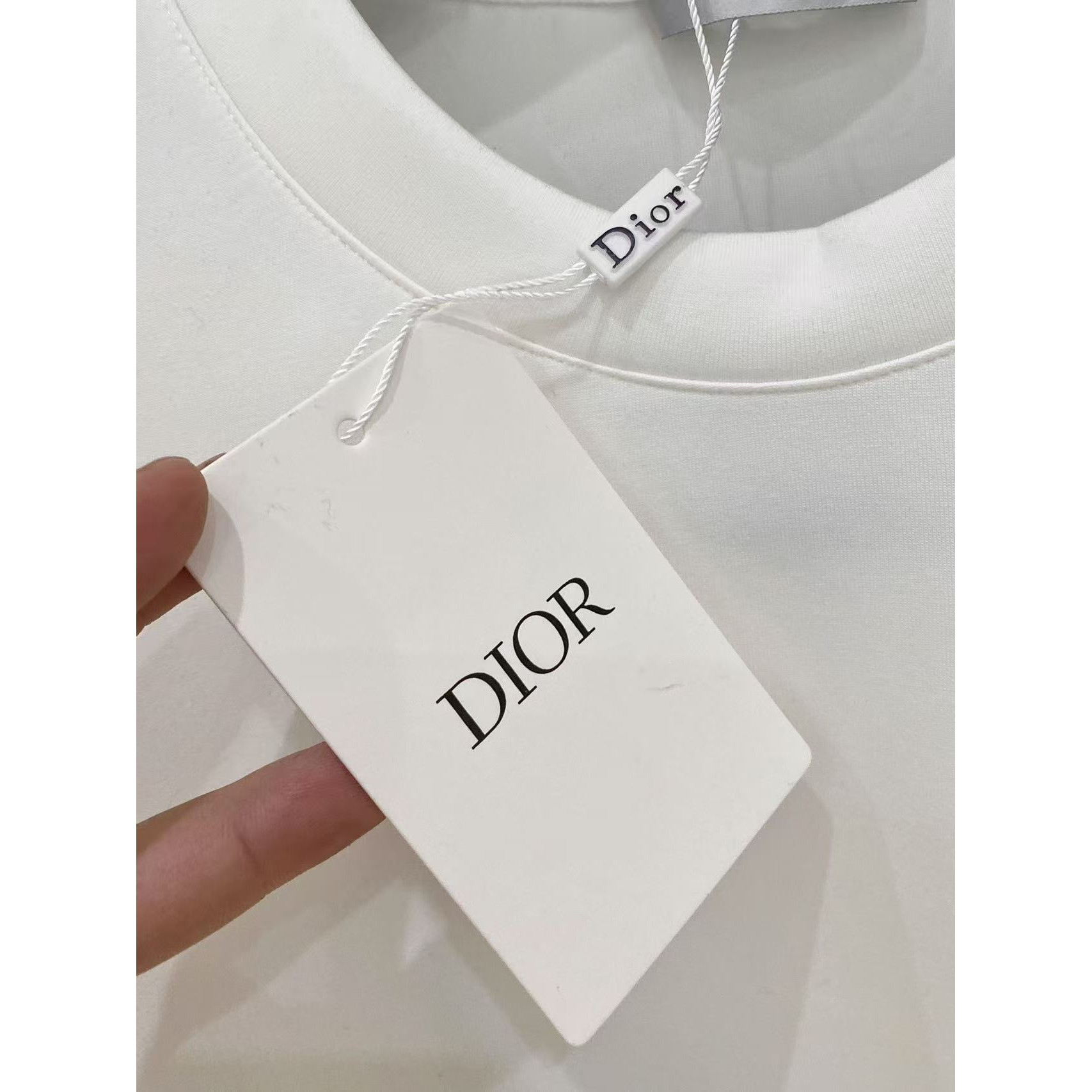 <p>DIOR&nbsp;太空棉卫衣(白)</p>