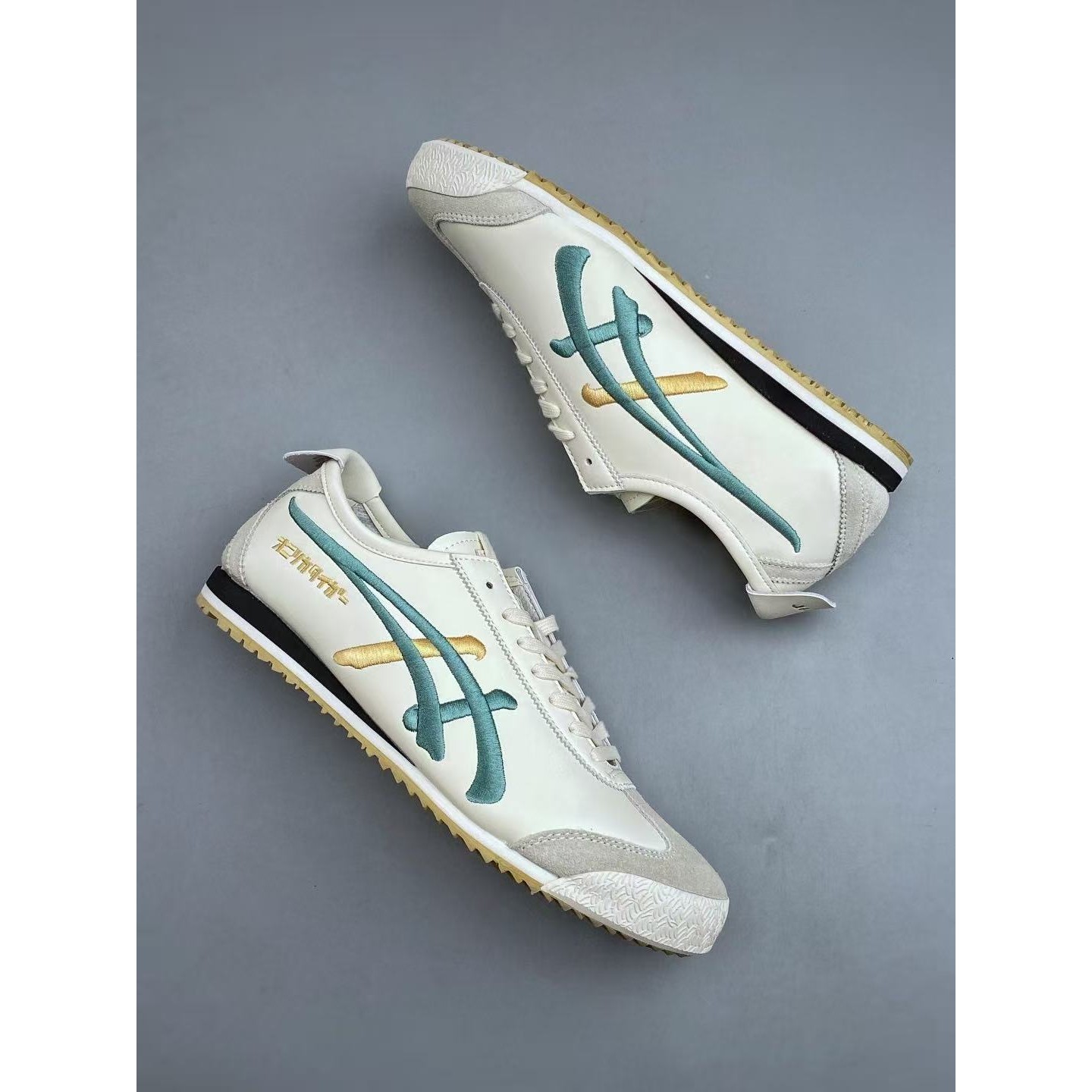 <p>ASICS 生活休闲鞋(白綠)&nbsp;</p>
