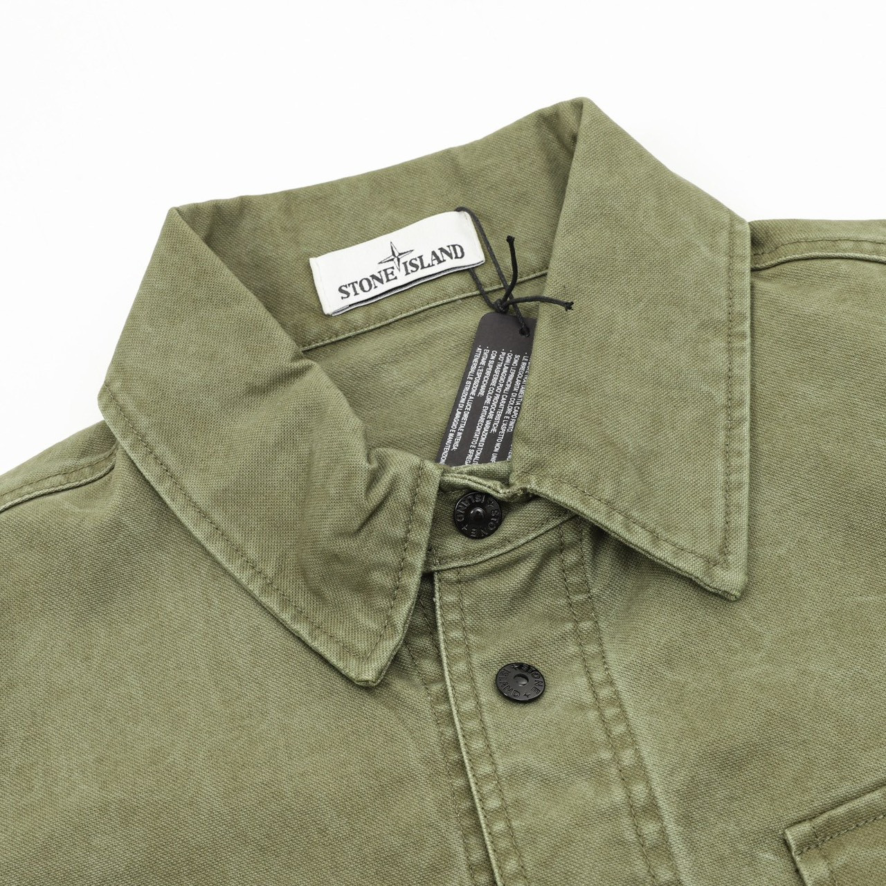 <p>Stone Island 水洗重工工装外套(綠)</p>