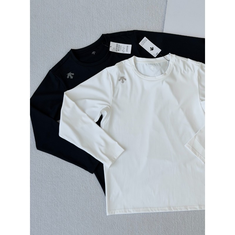 <p>DESCENTE&nbsp; ESSENTIAL系列 男女同款吸濕速乾長袖T恤</p>
