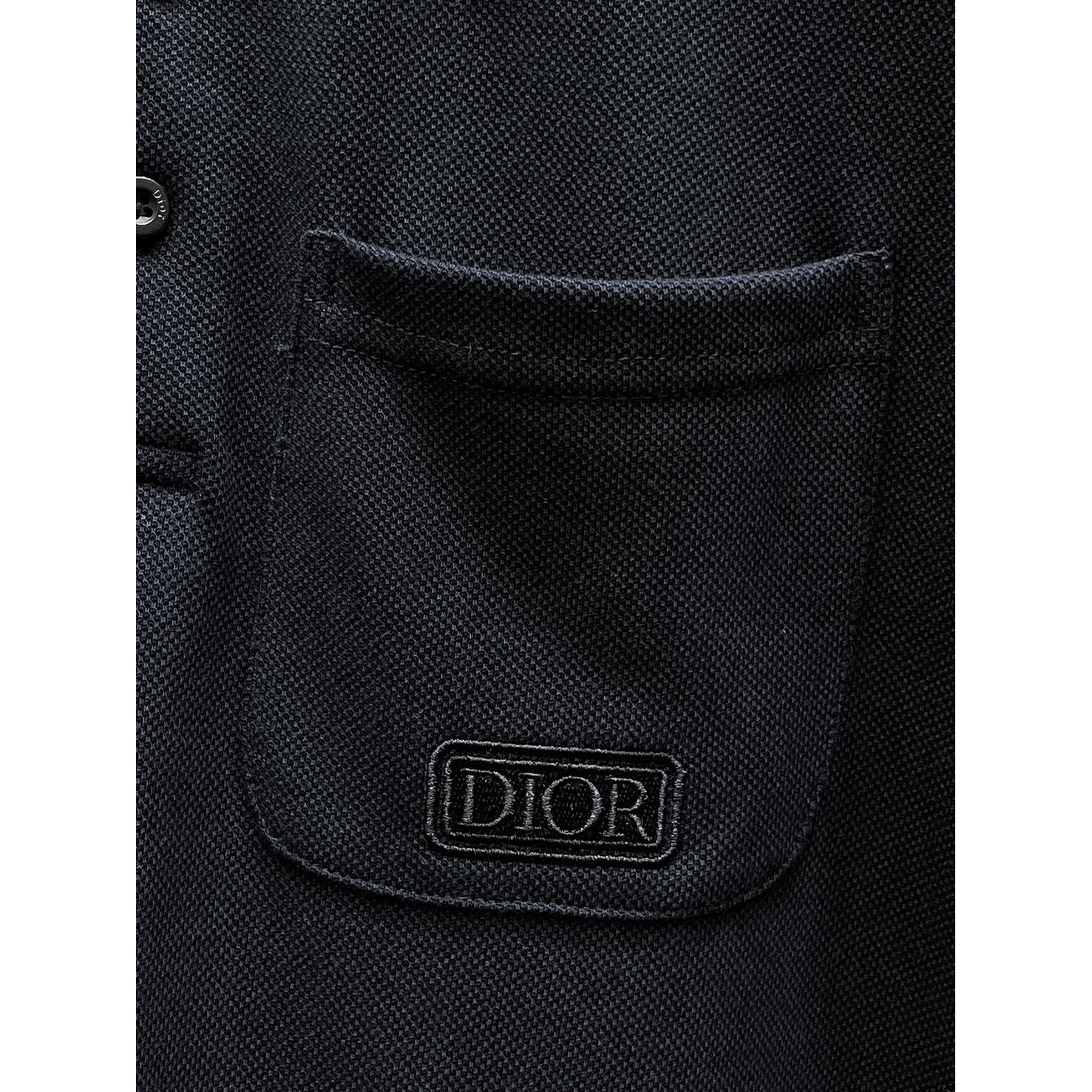 <p>DIOR&nbsp;短袖翻领polo衫(黑)</p>