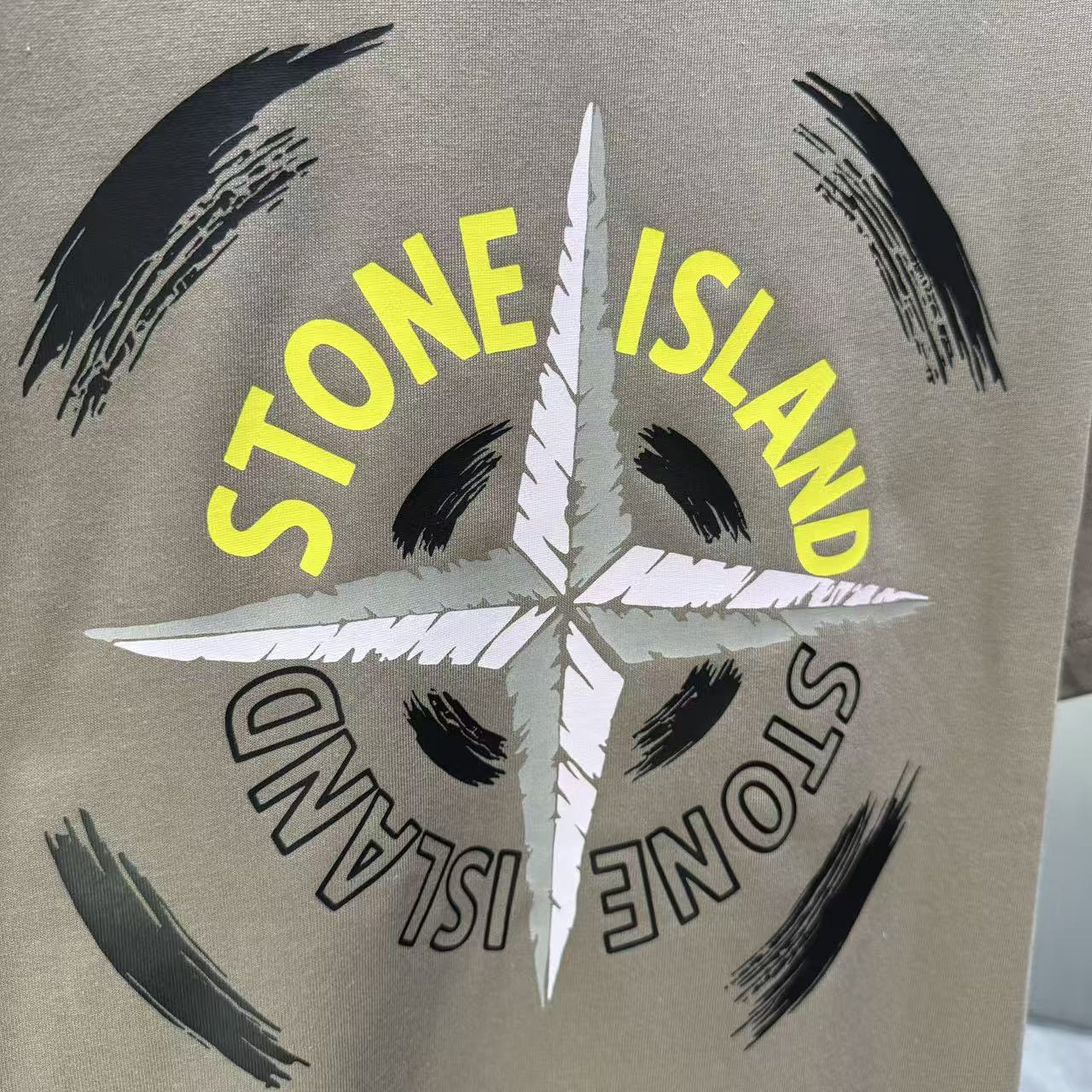 <p>Stone Island 短袖T恤(棕)</p>